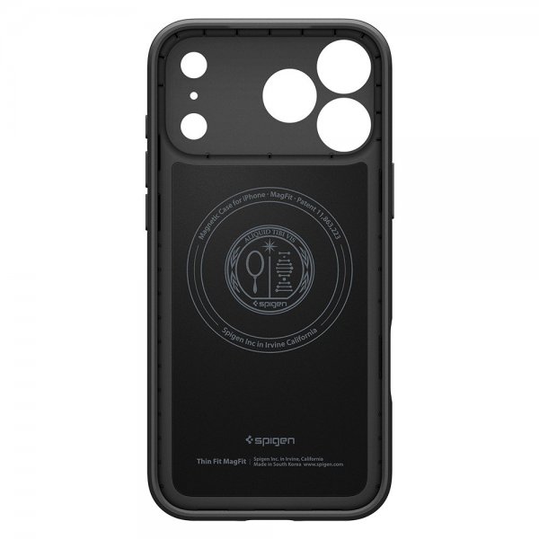 Spigen iPhone 17 Pro Max Skal Thin Fit MagFit Svart