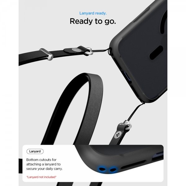 Spigen iPhone 17 Pro Max Skal Ultra Hybrid MagFit Frost Black