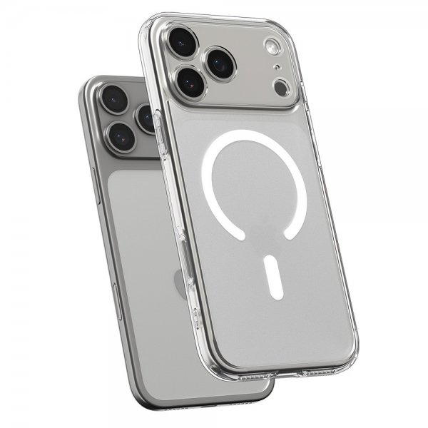 Spigen iPhone 17 Pro Max Skal Ultra Hybrid MagFit Frost White