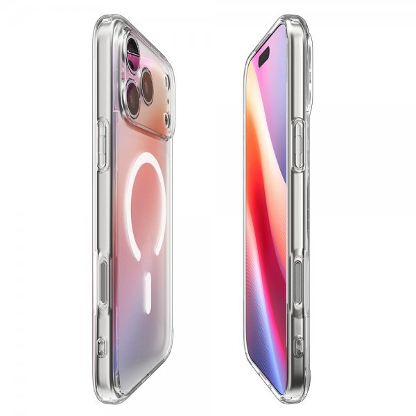 Spigen iPhone 17 Pro Max Skal Ultra Hybrid MagFit Frost White