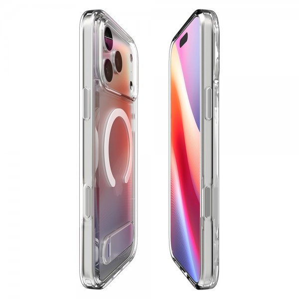 Spigen iPhone 17 Pro Max Skal Ultra Hybrid S MagFit Clear White