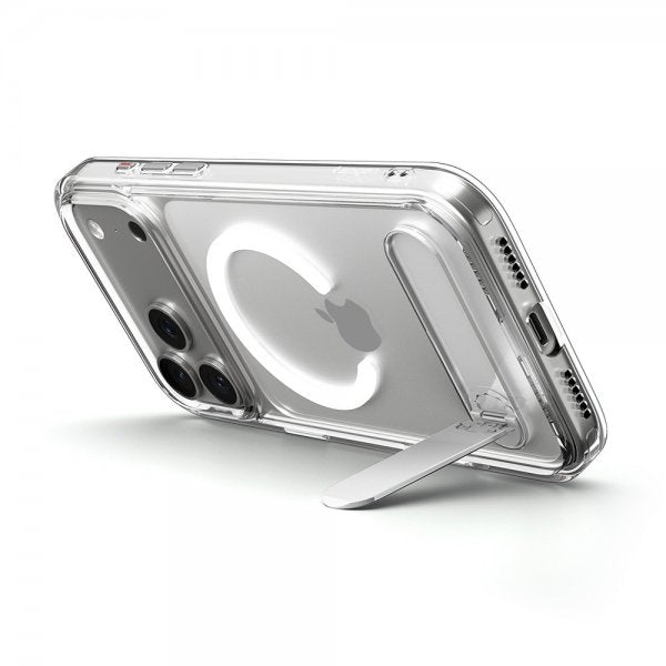 Spigen iPhone 17 Pro Max Skal Ultra Hybrid S MagFit Clear White