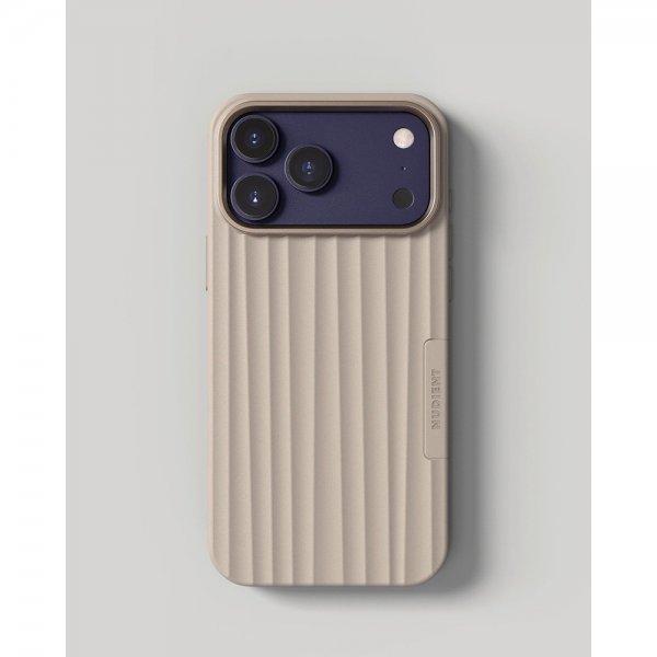 Nudient iPhone 17 Pro Skal Bold Case MagSafe Linen Beige