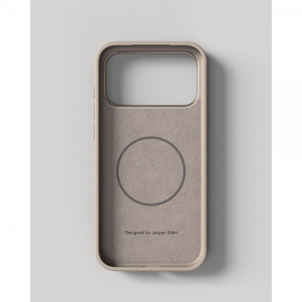 Nudient iPhone 17 Pro Skal Bold Case MagSafe Linen Beige