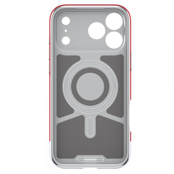 Spigen iPhone 17 Pro Skal Classic C1 MagFit Ruby