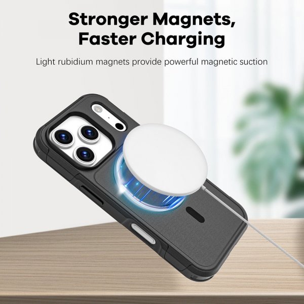 4smarts iPhone 17 Pro Skal Defend Case Ultimag Svart