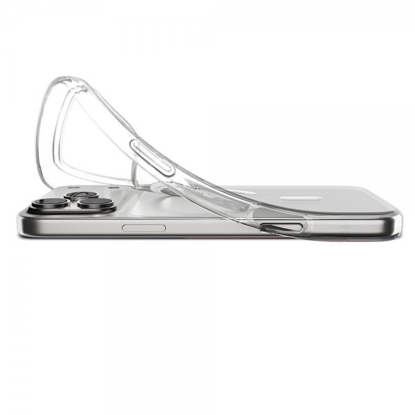 Spigen iPhone 17 Pro Skal Liquid Crystal MagFit Clear White