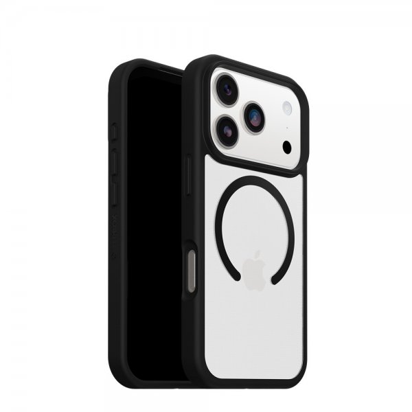 Otterbox iPhone 17 Pro Skal React MagSafe Black Crystal