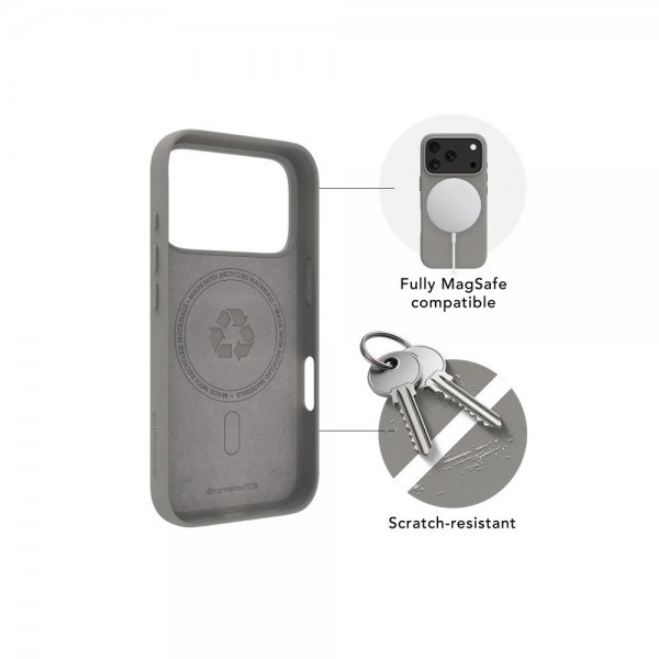 dbramante1928 iPhone 17 Pro Skal Roskilde MagSafe ICON River Stone