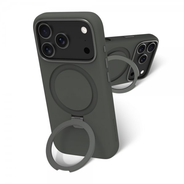 dbramante1928 iPhone 17 Pro Skal Roskilde MagSafe Kickstand ICON Forest Shadow