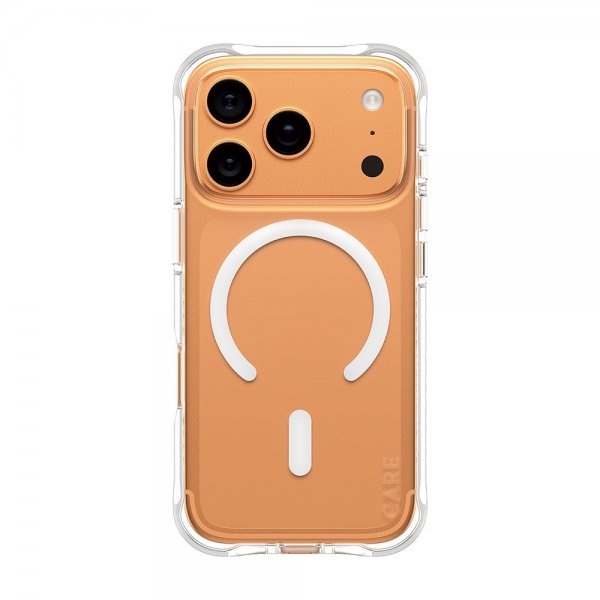 CARE by PanzerGlass iPhone 17 Pro Skal Samba MagSafe Transparent