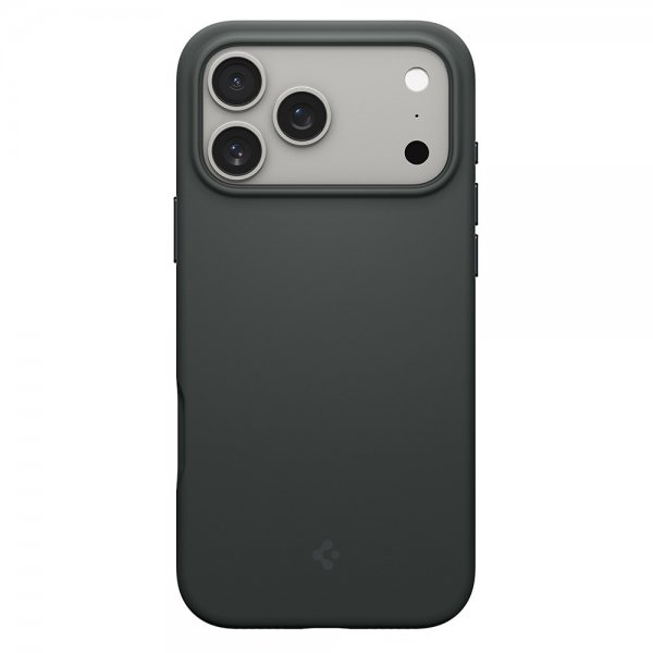 Spigen iPhone 17 Pro Skal Silicone Fit MagFit Abyss Green