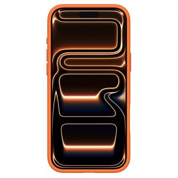 Spigen iPhone 17 Pro Skal Silicone Fit MagFit Cosmic Orange