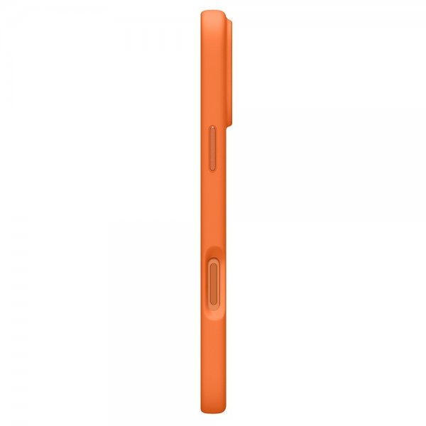 Spigen iPhone 17 Pro Skal Silicone Fit MagFit Cosmic Orange