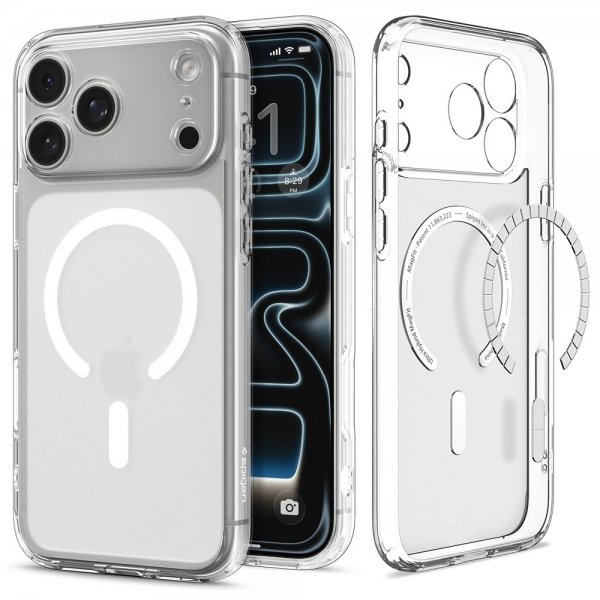 Spigen iPhone 17 Pro Skal Ultra Hybrid MagFit Frost White