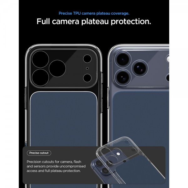 Spigen iPhone 17 Pro Skal Ultra Hybrid T MagFit Matte Blue