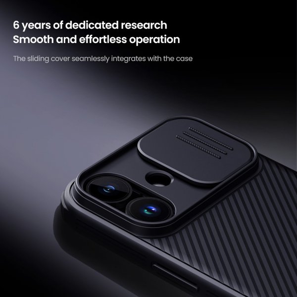 Nillkin iPhone 17 Skal CamShield Pro Svart