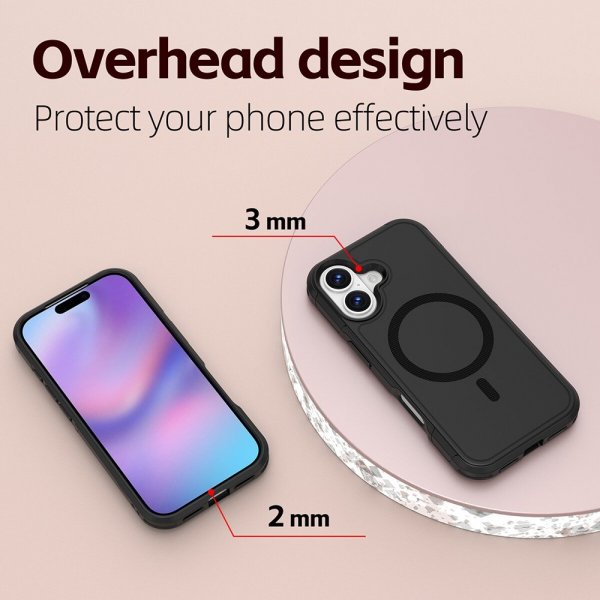 4smarts iPhone 17 Skal Defend Case Ultimag Svart