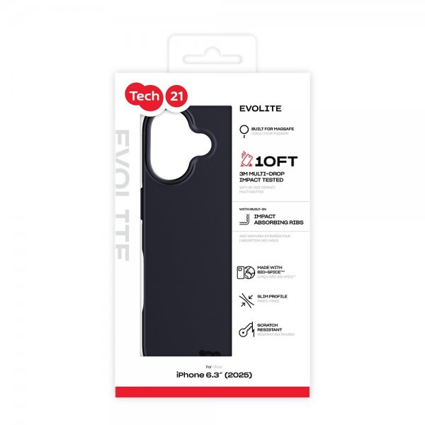 Tech21 iPhone 17 Skal EvoLite MagSafe Svart