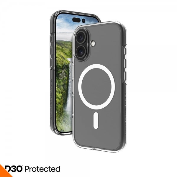 dbramante1928 iPhone 17 Skal Iceland Ultra D3O MagSafe Transparent