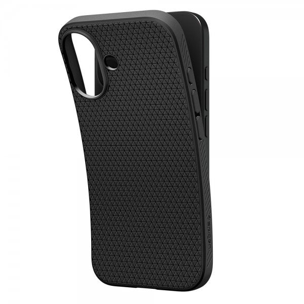 Spigen iPhone 17 Skal Liquid Air Matte Black