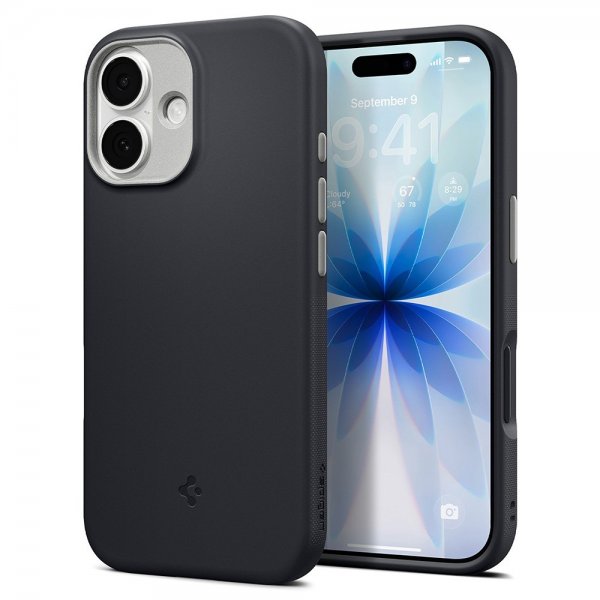 Spigen iPhone 17 Skal Nano Pop MagFit Black Sesame