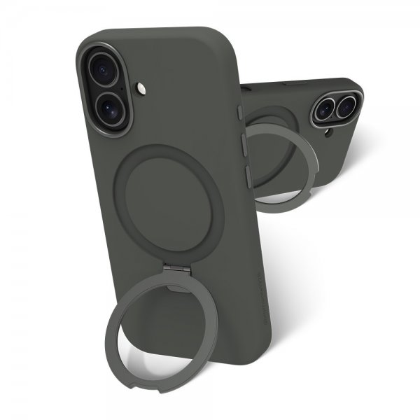 dbramante1928 iPhone 17 Skal Roskilde MagSafe Kickstand ICON Forest Shadow