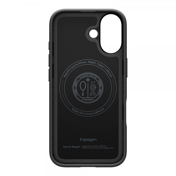 Spigen iPhone 17 Skal Thin Fit MagFit Svart