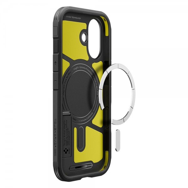 Spigen iPhone 17 Skal Tough Armor T MagFit Svart