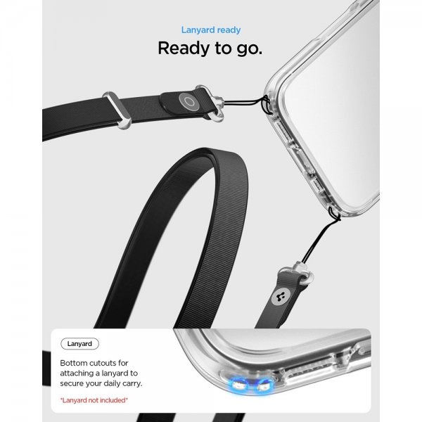 Spigen iPhone 17 Skal Ultra Hybrid Crystal Clear