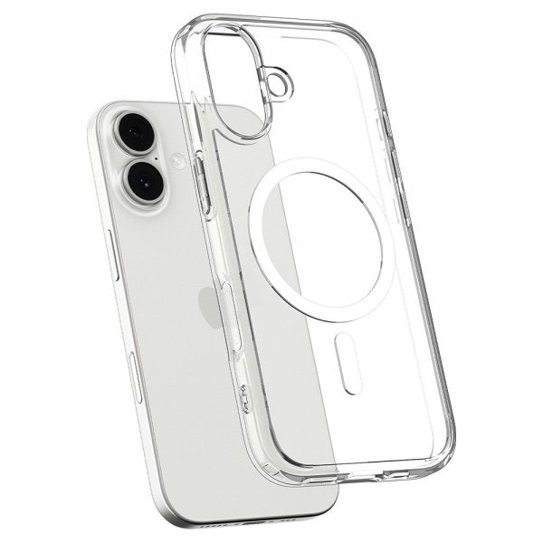 Spigen iPhone 17 Skal Ultra Hybrid MagFit Clear White