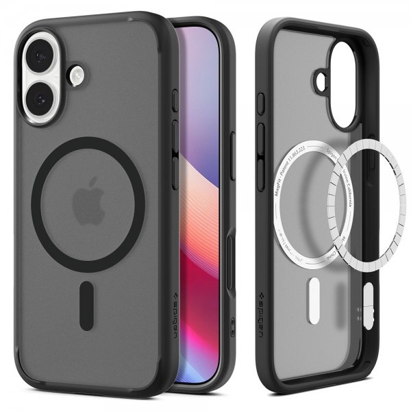 Spigen iPhone 17 Skal Ultra Hybrid MagFit Frost Black