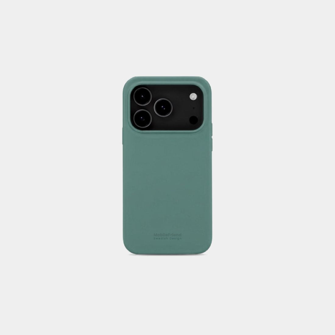 MobileFriend iPhone 17 Pro/iPhone 18 Pro Skal Silikon Cozy Green