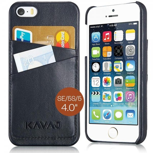 Kavaj iPhone 5/5S/SE 2016 Skal Tokyo Svart