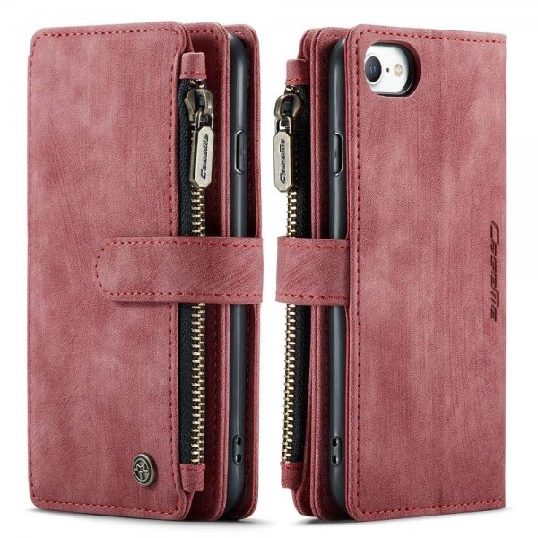 CaseMe iPhone 6/6S/7/8/SE Fodral C30 Series Röd