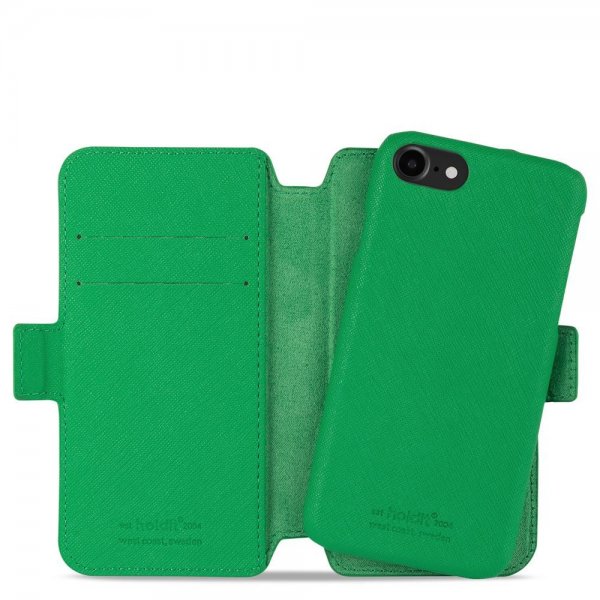 holdit iPhone 6/6S/7/8/SE Fodral Wallet Case Magnet Stockholm Grass Green