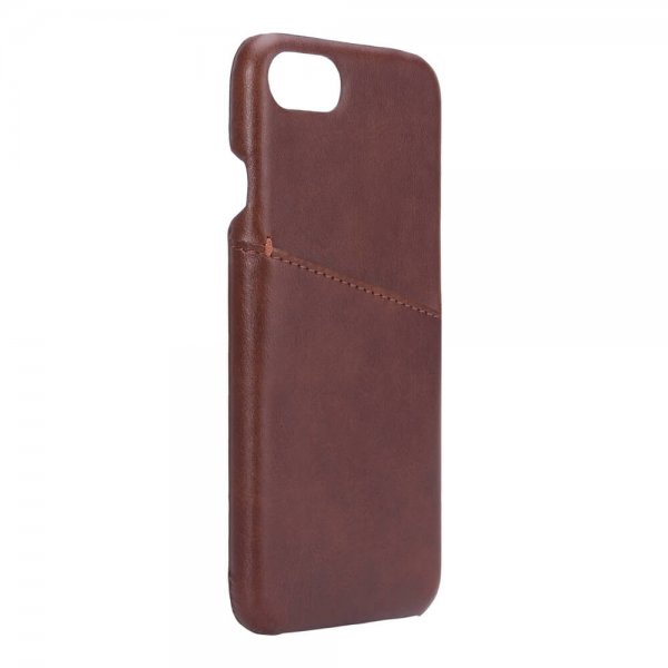 Onsala iPhone 6/6S/7/8/SE Skal med ett Kortfack Brun