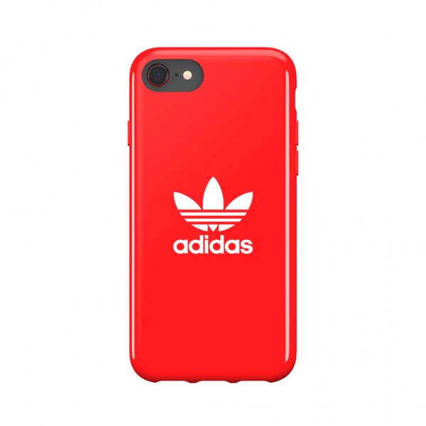 Adidas iPhone 6/6S/7/8/SE Skal Snap Case Trefoil Röd