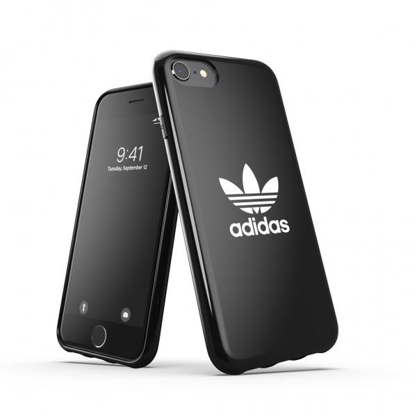 Adidas iPhone 6/6S/7/8/SE Skal Snap Case Trefoil Svart