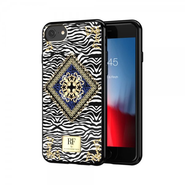 Richmond & Finch iPhone 6/6S/7/8/SE Skal Zebra Chain
