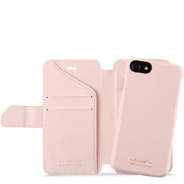 holdit iPhone 6/6S/7/8/SE Fodral Stockholm Löstagbart Skal Rosa