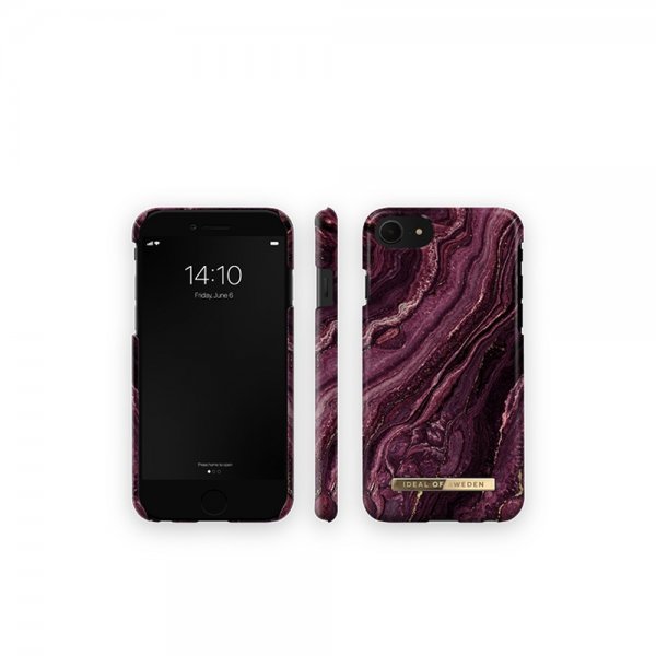 Ideal of Sweden iPhone 6/6S/7/8/SE Skal Fashion Case Golden Plum