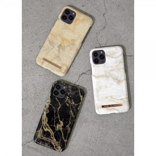 Ideal of Sweden iPhone 6/6S/7/8/SE Skal Fashion Case Golden Smoke Marble