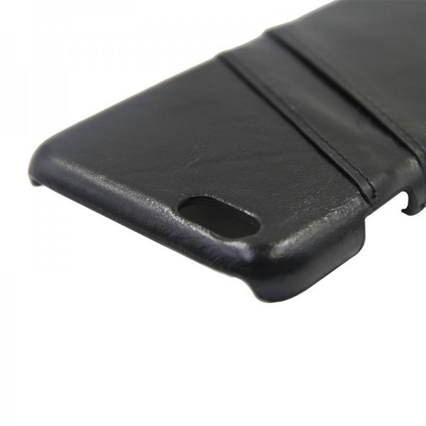 iPhone 6/6S Skal Kortfack Utsida Svart
