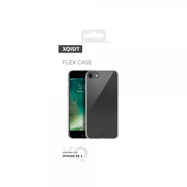 Xqisit iPhone 7/8/SE Skal Flex Case Transparent