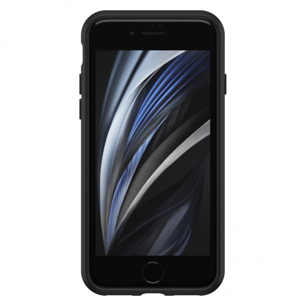 Otterbox iPhone 7/8/SE Skal React Black Crystal