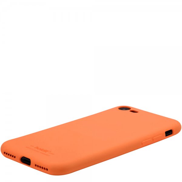 holdit iPhone 7/8/SE Skal Silikon Orange