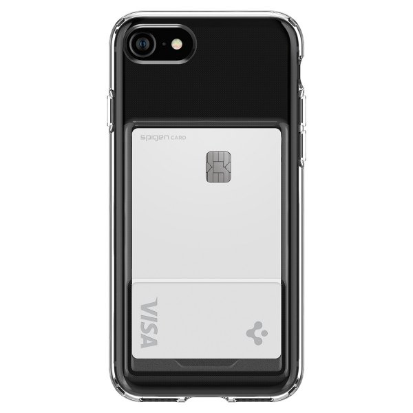 Spigen iPhone 7/8/SE Skal Crystal Slot Crystal Clear