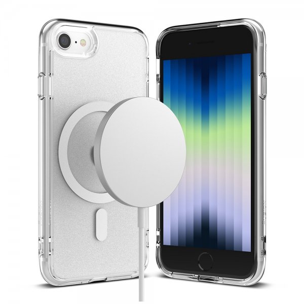 Ringke iPhone 7/8/SE Skal Fusion Magnetic MagSafe Matte Clear