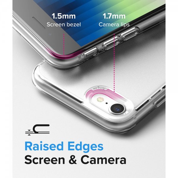Ringke iPhone 7/8/SE Skal Fusion Matte Clear